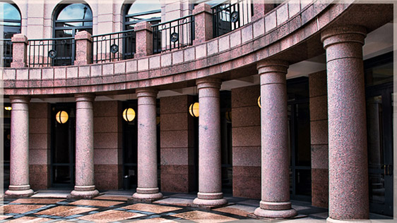 Column at the Texas Capitol